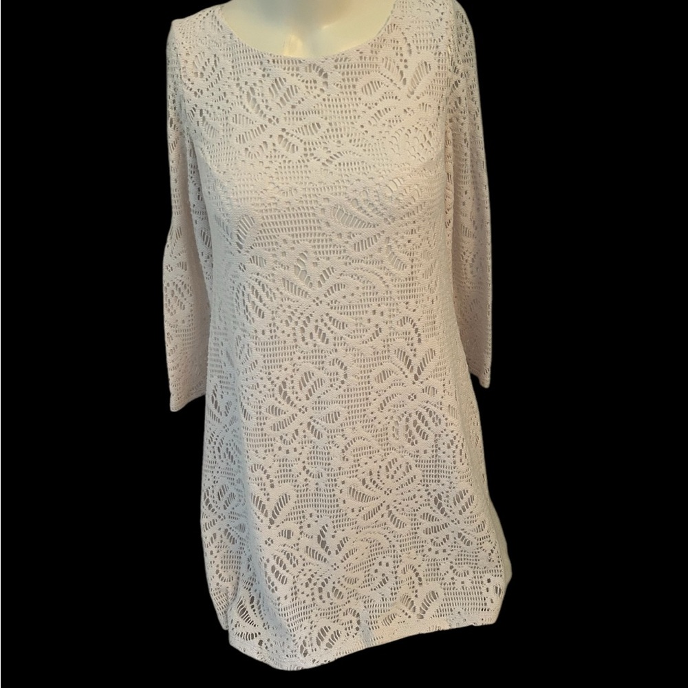LILLY PULITZER Lace Knit Dress Size XS